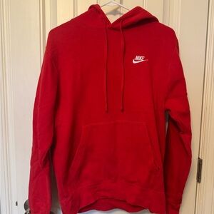 Red Nike Hoodie